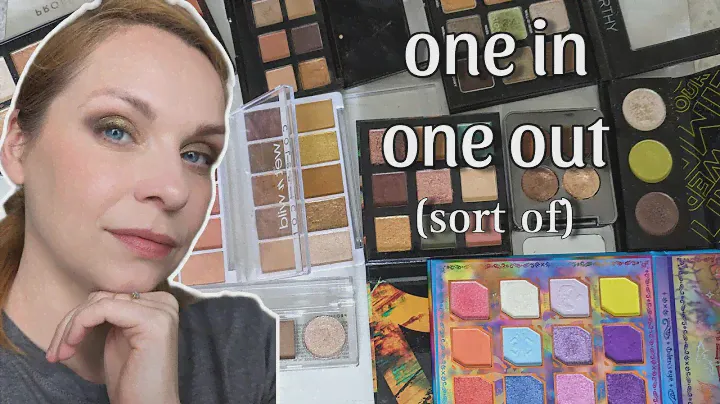 Eyeshadow palettes: what's new, what has been decluttered + look with Sigma Earthy 💚