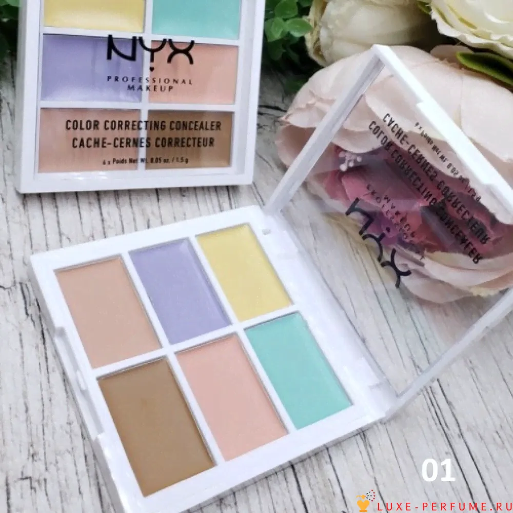 Консиллер Nyx Color Correcting Palette 6 в 1