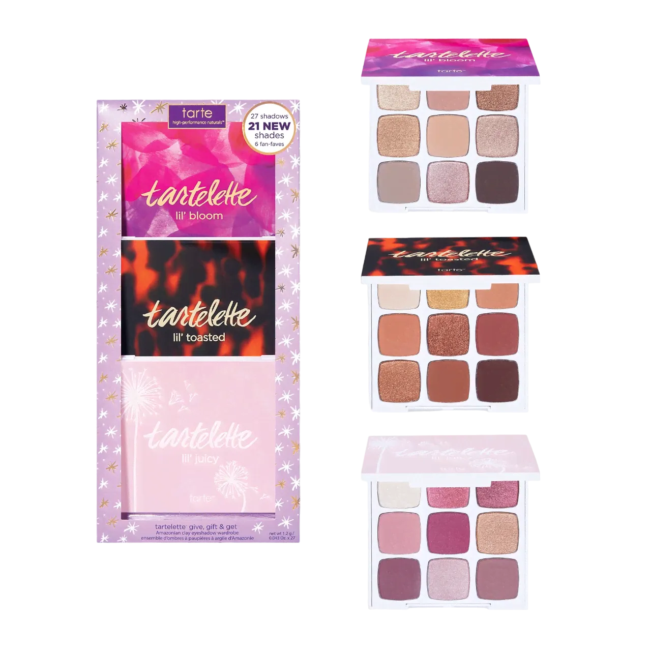 Tarte tartelette™ give, gift, get eyeshadow palette set