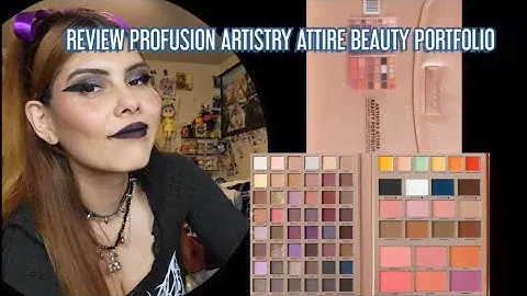 PROFUSION ARTISTRY ATTIRE | 72PC BEAUTY PORTFOLIO REVIEW