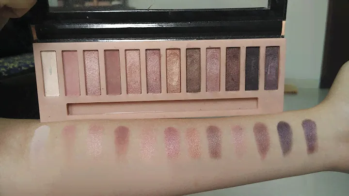LA Girl Beauty Brick Eyeshadow - nudes || @CitraMakeup