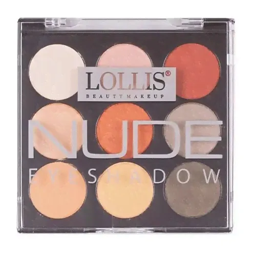 LOLLIS Тени для век Eyeshadow Palette Nude 9, Тени для век Eyeshadow Palette Nude 9-0