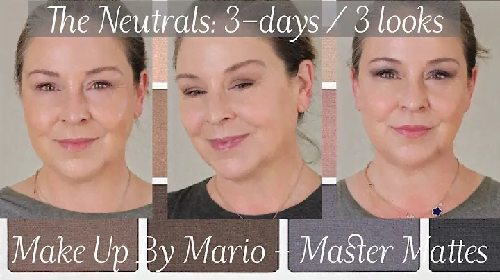 Make up by Mario Master Mattes - The Neutrals - Just How Versatile Is It?