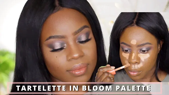 TARTELETTE IN BLOOM PALETTE MAKEUP TUTORIAL 2020 | DARK SKIN