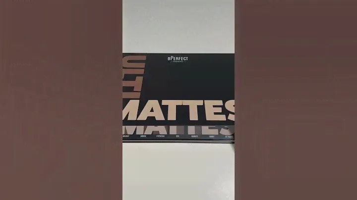 Introducing the ULTIMATTES Palette!