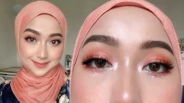 Festive Coral Makeup Tutorial with IN2IT