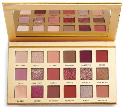 Revolution PRO Тени палитра 18 цв. New Neutral Luxe Shadow Palette-0