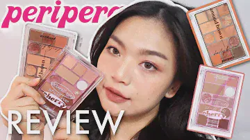 รีวิวพาเลตต์ตา PERIPERA all take mood technique palette #01 & #02