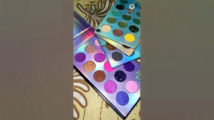 unboxing beauty glazed eyeshadow palette #meesho #flipkart #makeupshorts #ytshorts #affordablemakeup