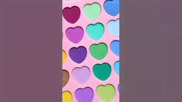 Rainbow Heartbreaker palette i heart revolution purchase link given in description