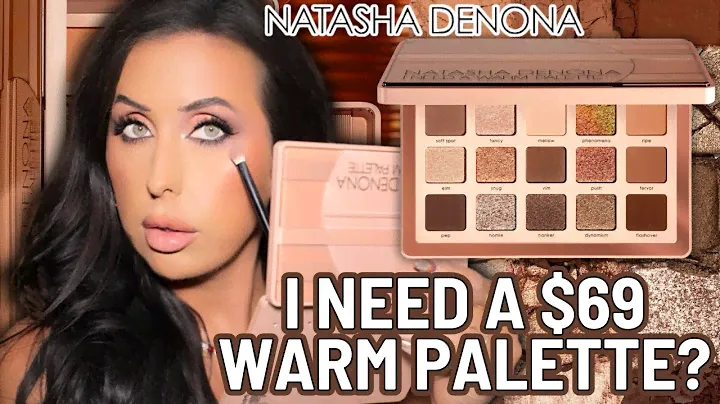 Natasha Denona I Need A Warm Palette | HOT NEW Release Alert! 2 Looks, Swatches, and Comparisons