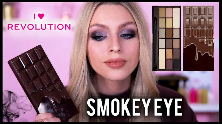 Death By Chocolate Palette | SMOKEY EYE //  I Heart Revolution