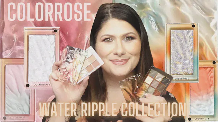 COLORROSE WATER RIPPLE COLLECTION | C BEAUTY TRY-ON