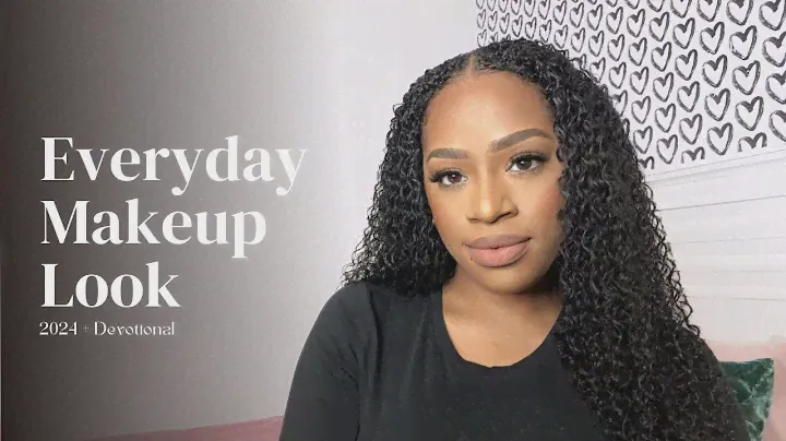 The only everyday makeup routine you'll ever need + Devotions Explained 🤍