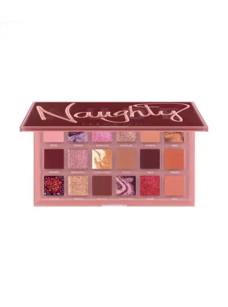 Палетка теней Naughty Nude Eyeshadow Palette "Huda Beauty"