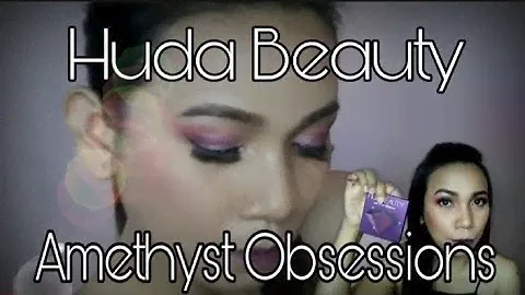 Huda Beauty Amethyst Obsessions Palette #hudabeauty #Amethystobsessions