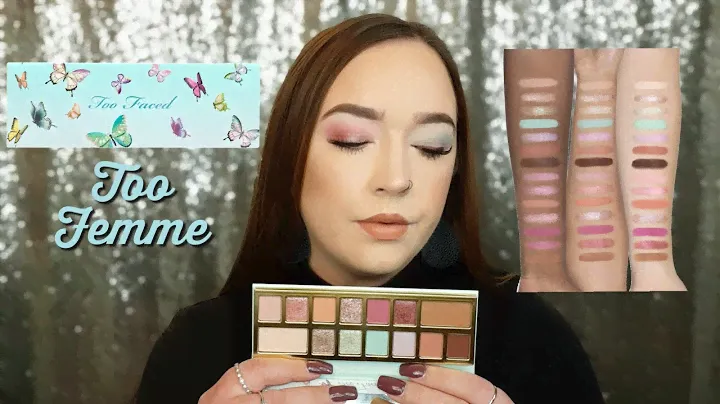New Too Faced Too Femme Ethereal Eyeshadow Palette | Purchase Or Pass? 2 Looks 1 Palette