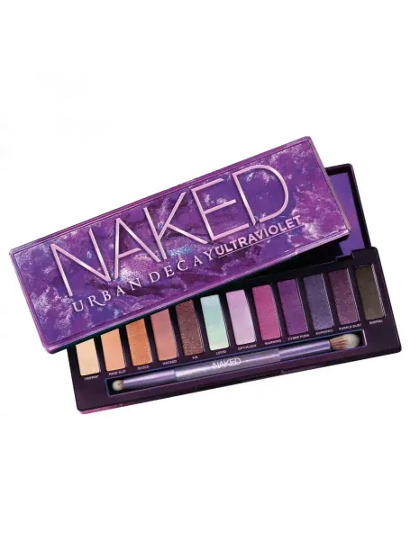 Тени для век Naked Ultraviolet Eyeshadow Palette 2020 Violets & Nudes "Urban Decay"