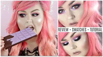 I Heart Revolution Violet Chocolate Palette | Review + Tutorial + Swatches 🍫💜
