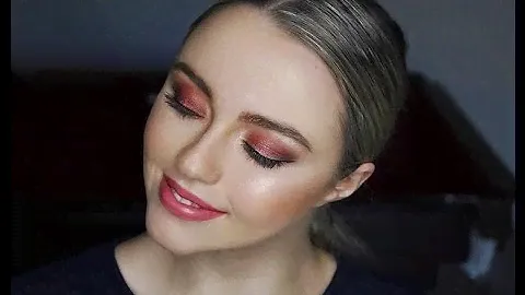★ HUDA BEAUTY ROSE GOLD PALETTE TUTORIAL ★ | KATRINA WEST