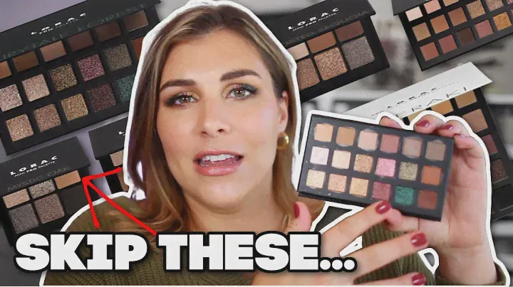 Свотчи КАЖДОЙ палитры LORAC Pro и Mini | Бэйли Б.