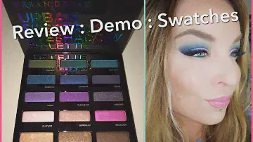 Review : Urban Decay Urban Spectrum Eyeshadow Palette for Holiday 2015