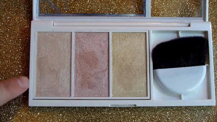 Flower Beauty Shimmer and Strobe Highlight Palette