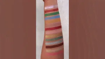 Kylie Cosmetics x Wizard of Oz Swatches! #kyliejenner #kyliecosmetics #newmakeup #eyeshadow