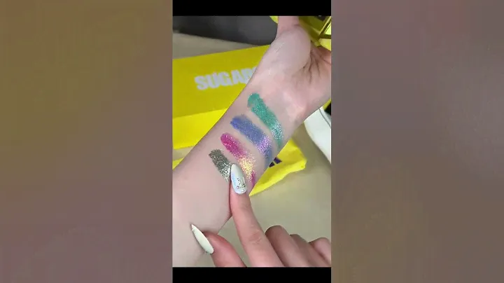 SUGAROCK First Twilight Eyeshadow Palette, COLOR TEST😍