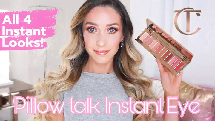 NEW PILLOW TALK INSTANT EYE PALETTE - CHARLOTTE TILBURY REVIEW & DEMONSTRATION
