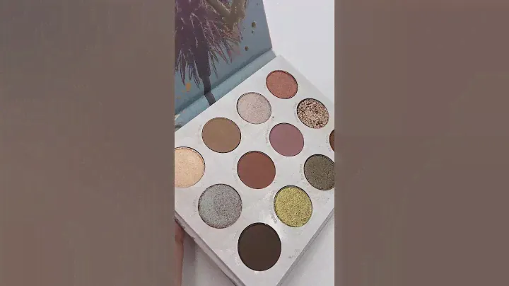 ColourPop Off Melrose Pressed Powder Palette Палетка теней, 14,2 г