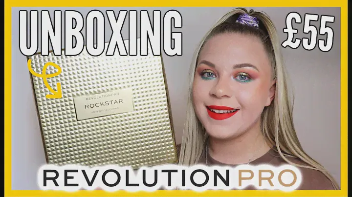 REVOLUTION PRO ROCKSTAR 12 DAYS ADVENT CALENDAR UNBOXING | makeupwithalixkate