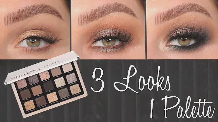 3 Looks 1 Palette | Natasha Denona Glam Palette