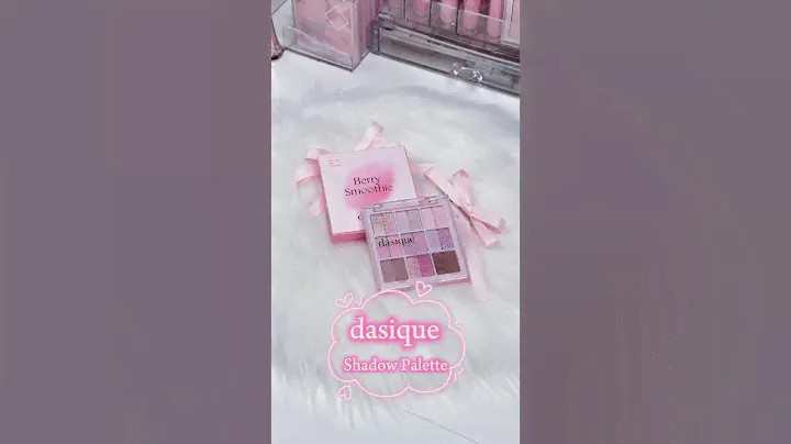 Dasique shadow palette🌸 #koreanmakeup #kbeauty #yesstyle #oliveyoung #pinkmakeup #dasique
