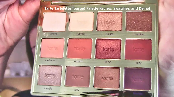 Tarte Tartelette Toasted palette review, swatches, and demo | kristenlynnsloves
