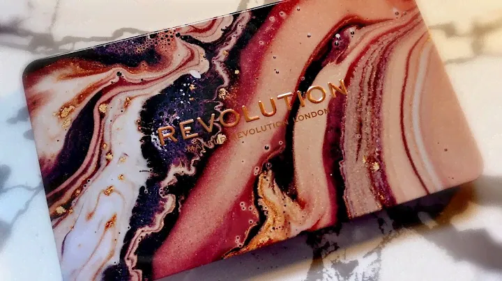 Makeup Revolution Forever flawless Allure palette swatches and tutorial