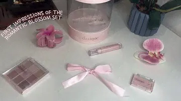 first impressions of the romantic blossom set from dasique