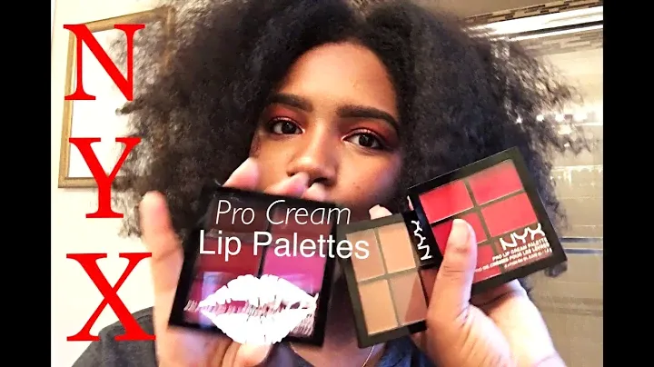 NYX PRO LIP CREAM PALETTES REVIEW & SWATCHES