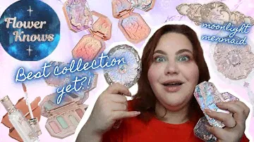 FLOWER KNOWS MOONLIGHT MERMAID COLLECTION | Review of the new Collection | Tutorial