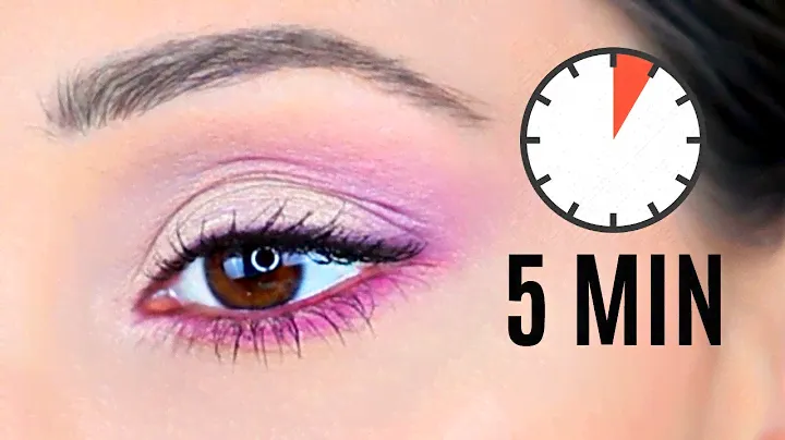 5 Minute Eye Makeup For Work, School, Everyday - Jeffree Star Blood lust eyeshadow palette