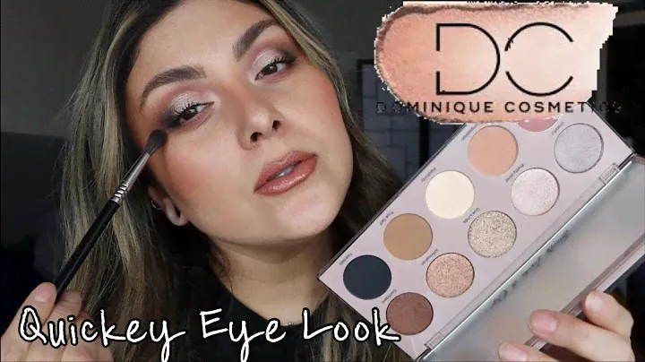 Dominique Cosmetics Essential palette | quiche eye look | now available at Sephora 🤗