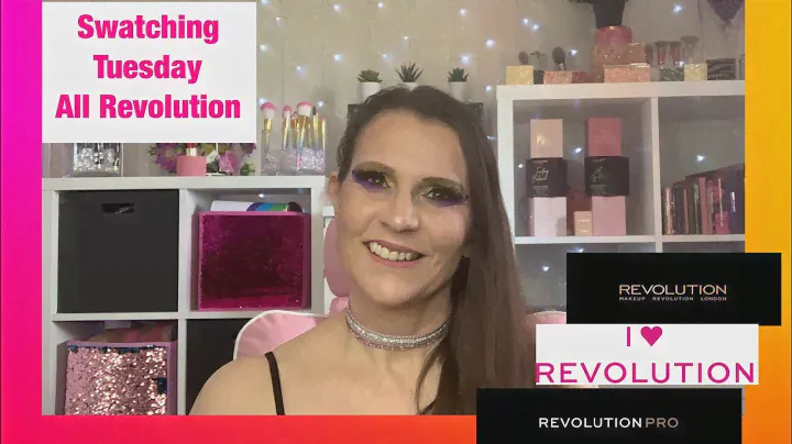 Swatching Tuesday Revolution, I Heart Revolution, Revolution Pro & XX 💖💖💖
