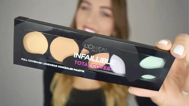 ОБЗОР палитры L'oréal INFAILLIBLE TOTAL COVER | Первые впечатления