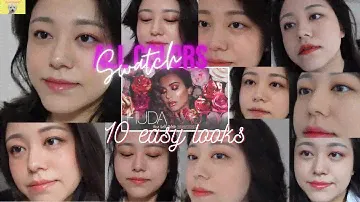 [Swatch] HUDA BEAUTY Rose Gold Palette Remastered eyeshadow palette
