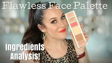 SEPHORA FLAWLESS FACE PALETTE💎⚗️💎 INGREDIENTS ANALYSIS, SWATCHES, APPLICATION + WEAR TEST