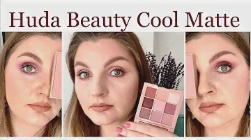Тестируем #Hudabeauty Cool Matte Obsessions 🌸три макияжа, свотчи, сравнения #новинкикосметики #huda