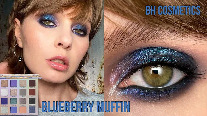 Синие smokey eyes 🌌 Blueberry Muffin BH Cosmetics
