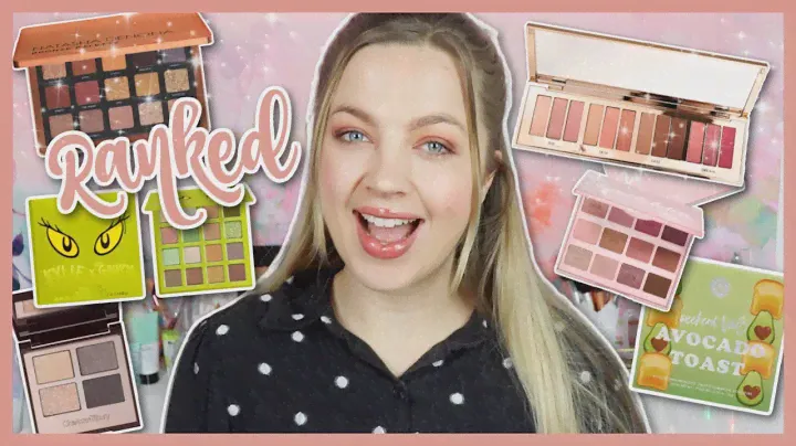 RANKING ALL MY EYESHADOW PALETTES 2021! | Vlogmas Day 14