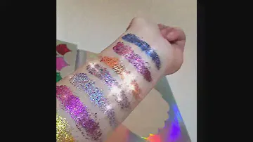 Cleof Cosmetics - Glitter Short Demo Mermaid Palette