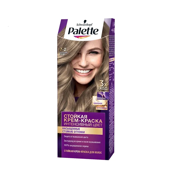 Palette Крем-краска 7 - 2 Холодный русый